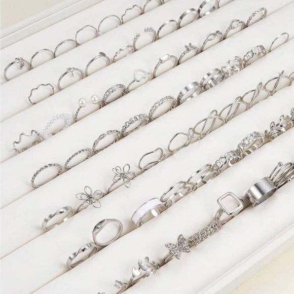 Jewelry - ⚠️Clearance 22pcs Ring Set Silver